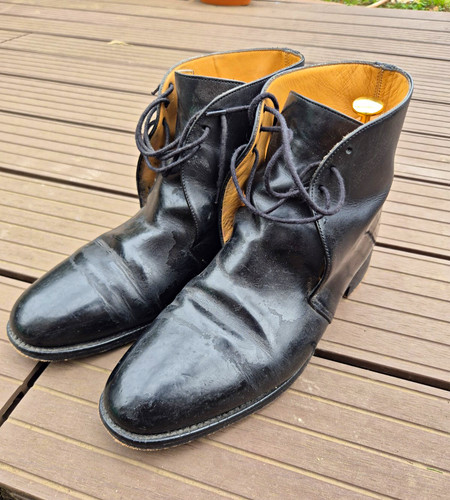 Men black george boots - men's,