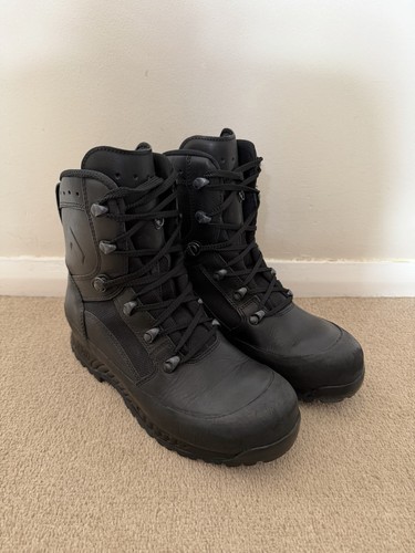 Haix combat boots black - haix, high