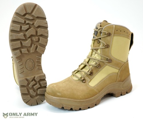 German army desert boots - bw,