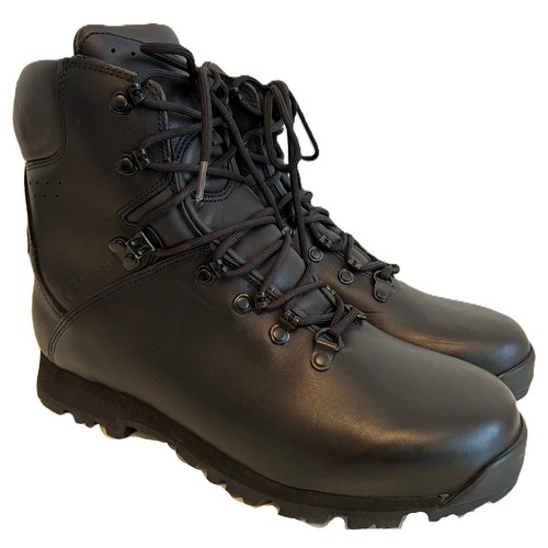 Iturri patrol black boots - black,