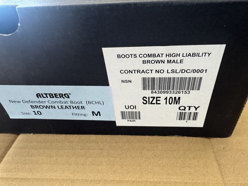 Altberg combat boots size - boots,
